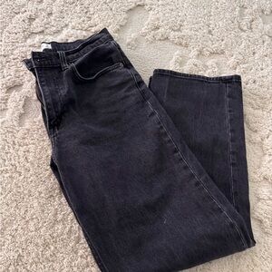 Abercrombie & Fitch Men's Black Straight Jeans